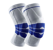 Silicone Spring Knee Brace Sport Support Strong Meniscus Protection Compression Lnee Pads