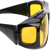 Unisex Night Vision Glasses + UV protection (Yellow)