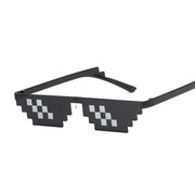 Glasses 8 Bit MLG Pixelated Sunglasses Women