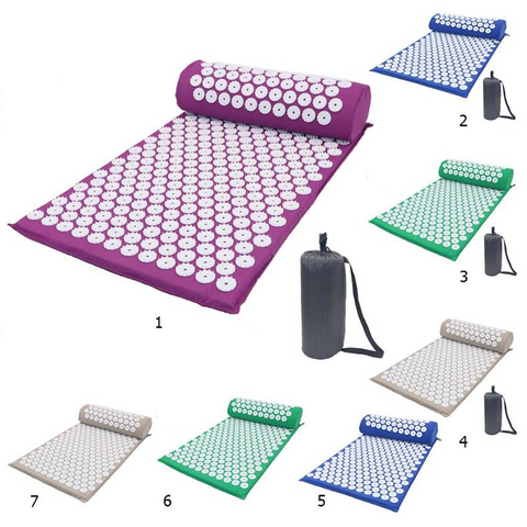 Acupressure Massage Yoga Mat with Pillow