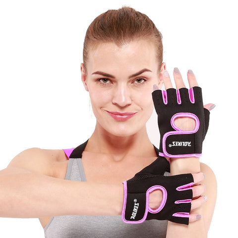 Anti-slip Weightlifting Half Finger Fitness Glove