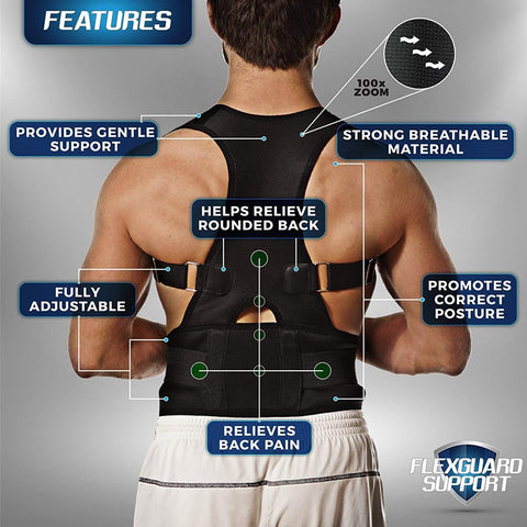 Posture Corrector For Women Men Shoulder Support Belt Functional Training Equipment