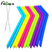 silicone straw straws for party bar