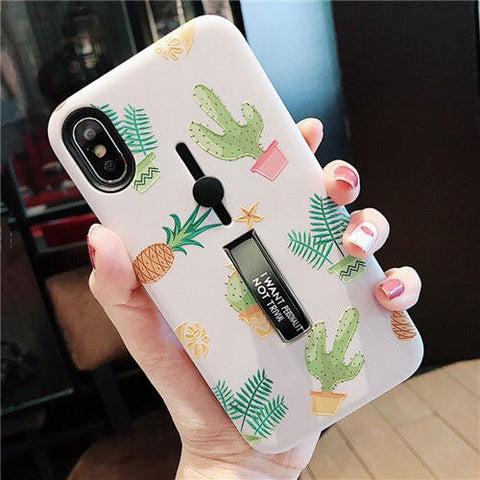 phone cases with pineapple leaf