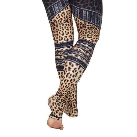 Leopard Print Fitness Leggings