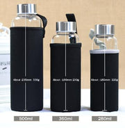 Hot Selling Glass Sport Water Bottle