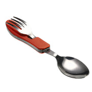 4 in 1 Outdoor Tableware Set Fork/Spoon/Knife/Bottle Opener