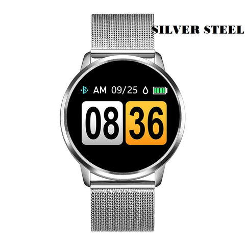 UNDOING Q8 Smart Horloge OLED Kleur Screen Smartwatch