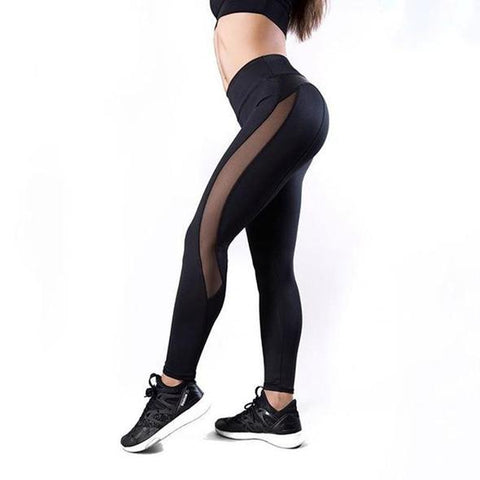 Mesh Push Up Fitness Leggings