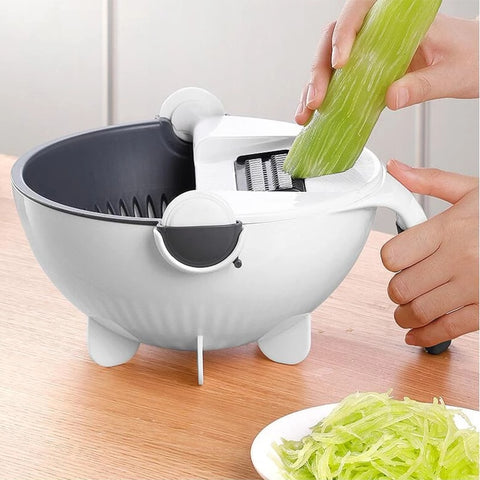 Magic Multifunctional Rotate Vegetable Cutter