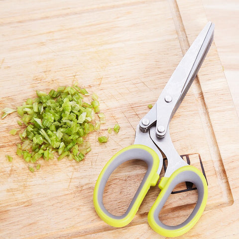 Multi-functional stainless steel scissors