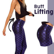 FitShaper? Leg Shaping Reflective Mermaid Leggings