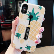 phone cases with pineapple leaf