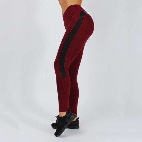 Mesh Push Up Fitness Leggings