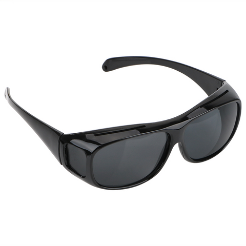 Unisex Night Vision Glasses + UV protection (Black)