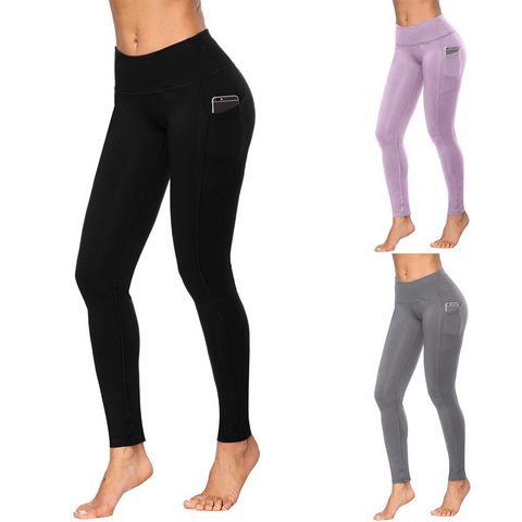 Women's Plus Size Elastic High Waist Push Up Leggings