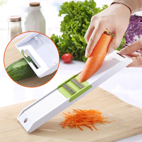 5 in 1 Stainless Steel Blade Vegetables Cutter