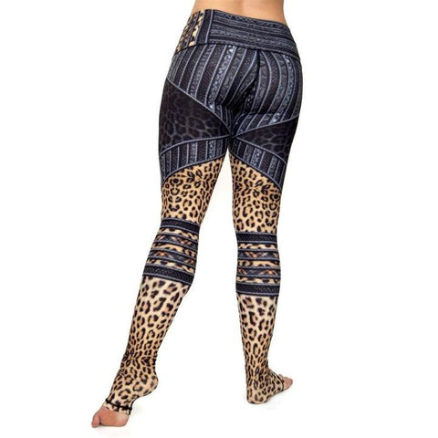 Leopard Print Fitness Leggings