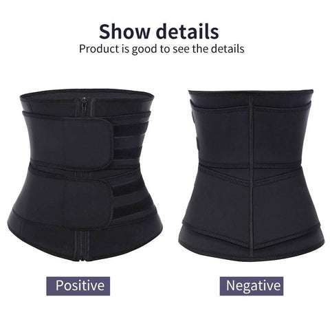 Neoprene Waist Trainer Body Shaper Slimming Wrap Belt Sauna Waist Trainer