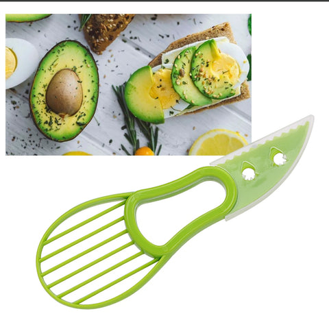 3 in 1 Avocado Fruit Pulp Slicer