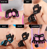 Anti-slip Weightlifting Half Finger Fitness Glove