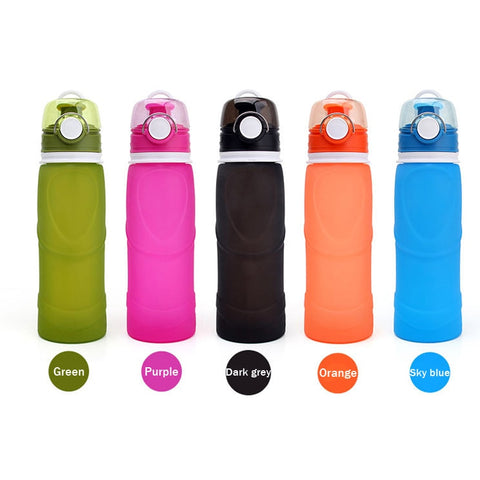 Eco-friendly Silicone Water Bottle