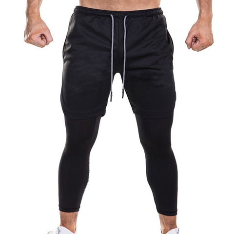 Men 2 in 1 Joggers Pants