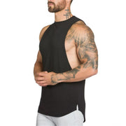 Brand Fitness Clothing Men's Summer Sports Running Vest No Pain No Gain