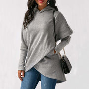 Women's plus size long sleeve pullover