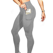 Yoga Running Pants with Side Pocket