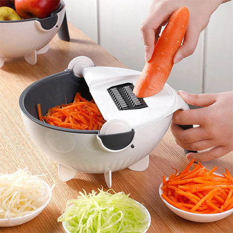 Magic Multifunctional Rotate Vegetable Cutter