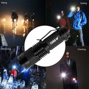 Adjustable Focus Mini Flashlight