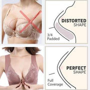 Front Closure Extra-Elastic Breathable Bra