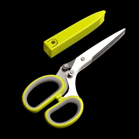 Multi-functional stainless steel scissors