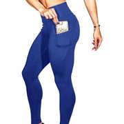 Yoga Running Pants with Side Pocket