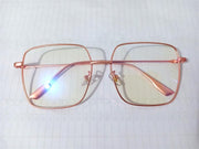 Square transparent glasses Women