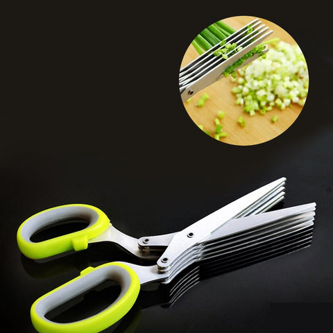 Multi-functional stainless steel scissors