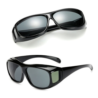 Unisex Night Vision Glasses + UV protection (Black)